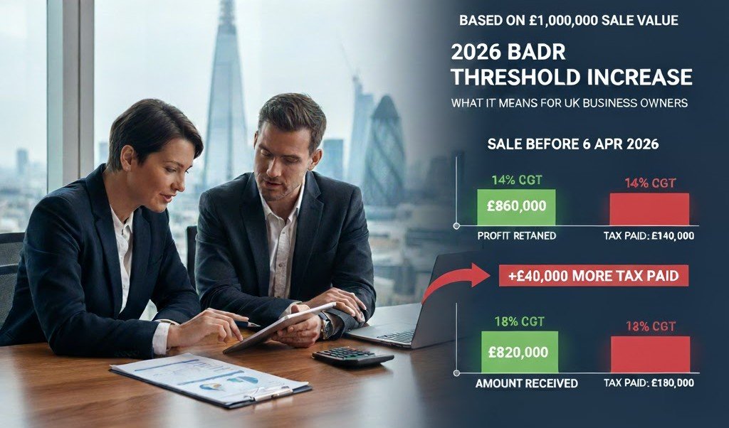 The 2026 BADR Threshold Increase: What It Means for UK Business Owners